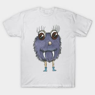 Fluffy Purple monster T-Shirt